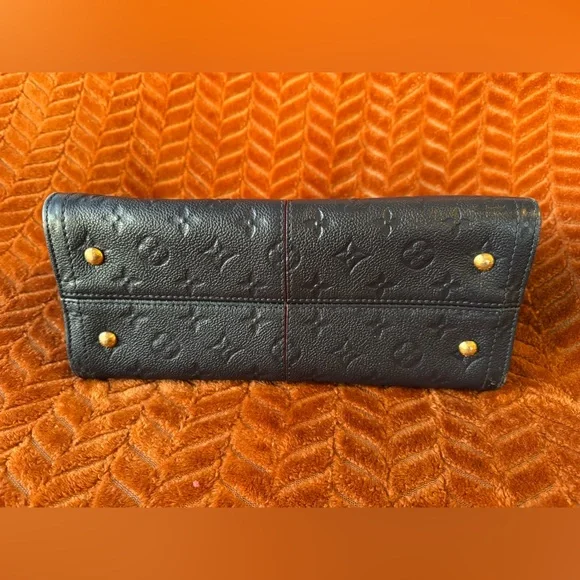 Louis Vuitton Navy and Red Empreinte Sully PM Bag with COA - Picture 7 of 16